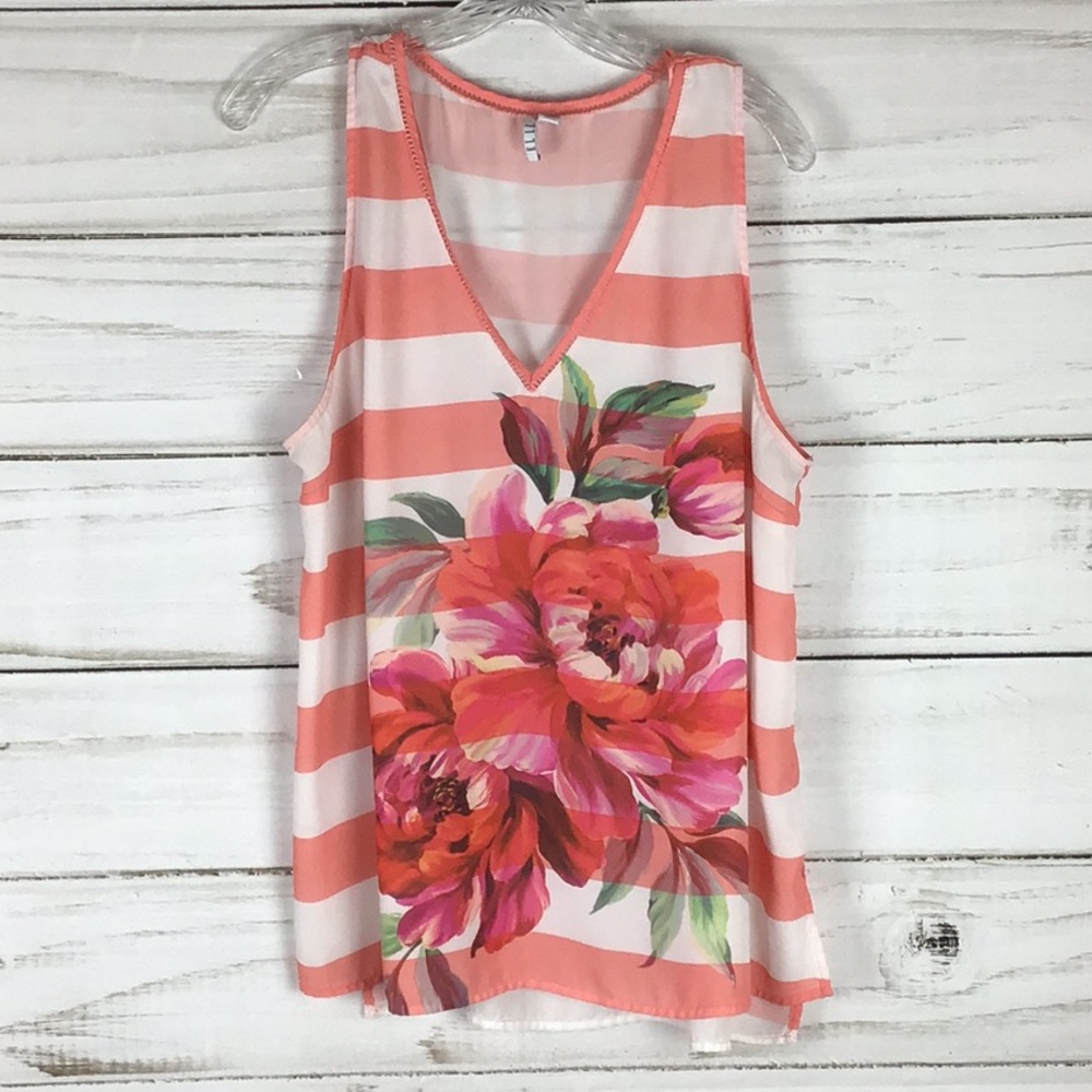 ELLE Sleeveless dressy Top